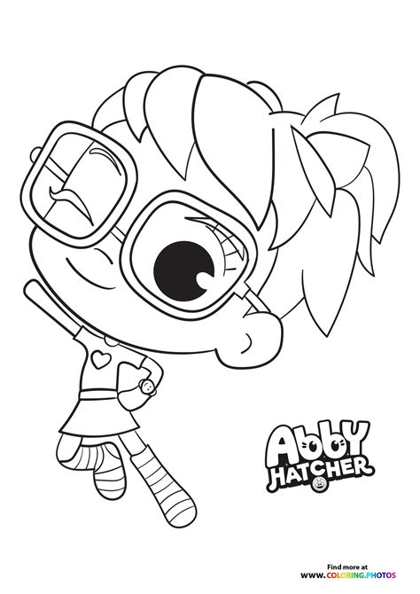 Abby Hatcher coloring pages | Free printable coloring sheets for kids