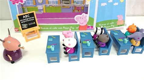 Vamos al cole con Peppa Pig Peppa Pig Classroom Playset Peppa Pig ...