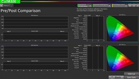 Calman Home - Manual Calibration Walkthrough