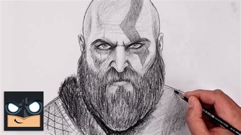 God Of War Kratos Sketch