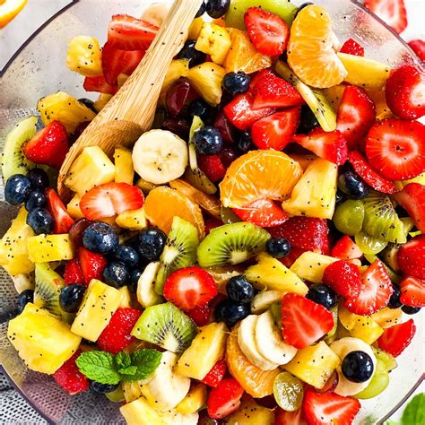 Poppy Seed Fruit Salad Dressing Recipe | Savory Nothings