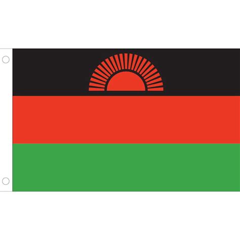 Malawi World Flag - 4' x 6' - Nylon - PN: 60-100-70225 - Walmart.com ...