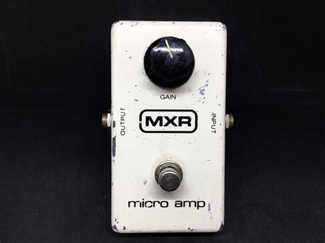 Mxr Micro Amp 1980's White Effect For Sale Epica Music Center