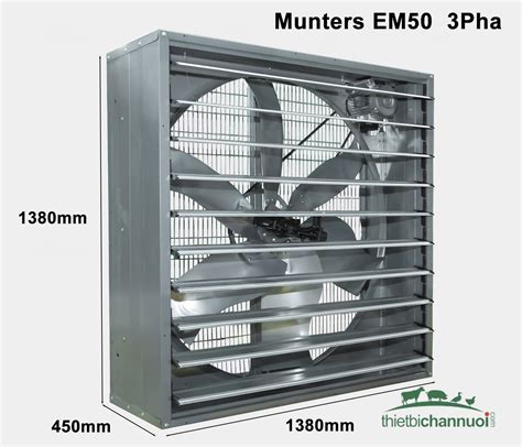 Munters - Exhaust fan - Thiết bị chăn nuôi