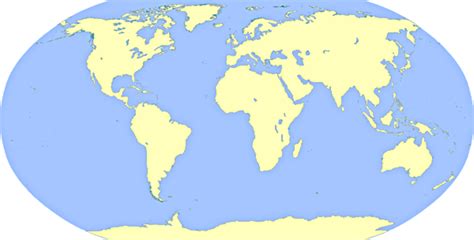 7 Continents & 4 Oceans Map Diagram | Quizlet