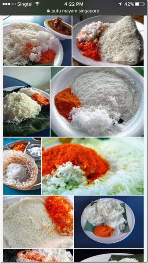 Putu Mayam aka Putu Mayang aka Idiyappam (இடியாப்ப‌ம்) Types Of Noodles ...