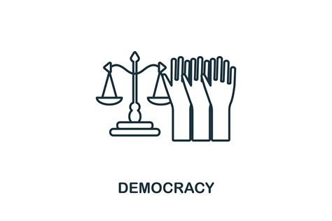 Democracy Icon Graphic by aimagenarium · Creative Fabrica