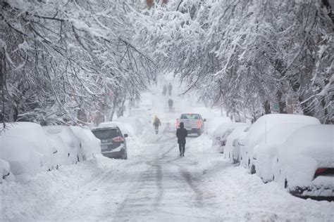 Canadian Town Gets 50 Inches Of Snow In Spring Storm