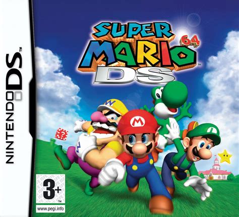 Super Mario 64 DS - NDS - ROM Download | PortalRoms.com | Nintendo ds ...