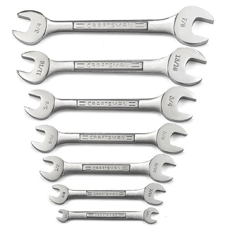 Craftsman - 44187 - 7 pc. Standard Open End Wrench Set | Sears Outlet