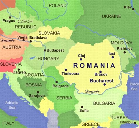 Romania and Its Neighbors | World History Commons