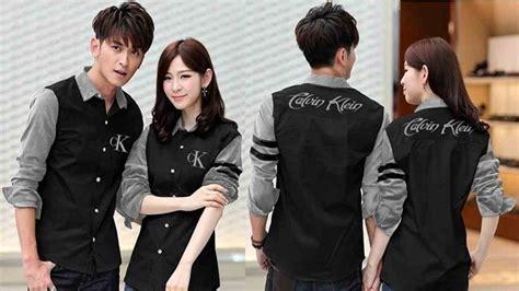 Desain Baju Couple Tulisan - 58+ Koleksi Gambar