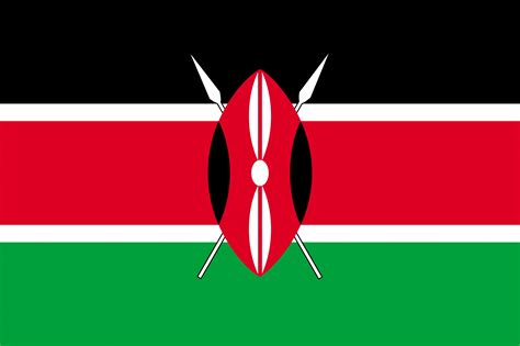 Printable Kenya Flag