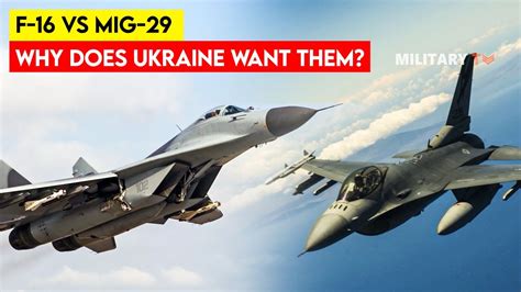 F-16 vs MiG-29 - Why does Ukraine Want Them? - YouTube