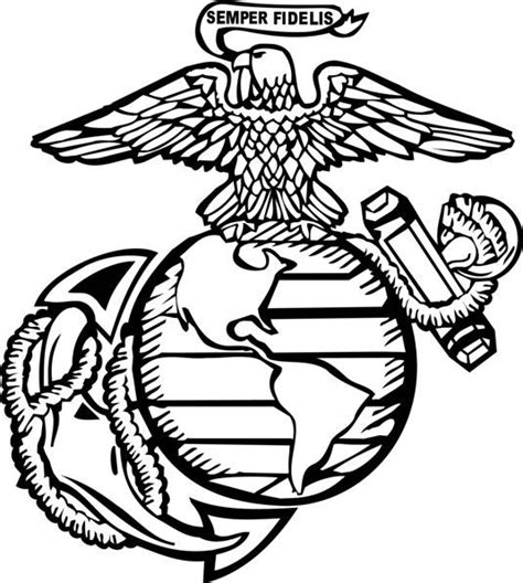 Image result for marine corps emblem | Marine corps emblem, Usmc emblem ...