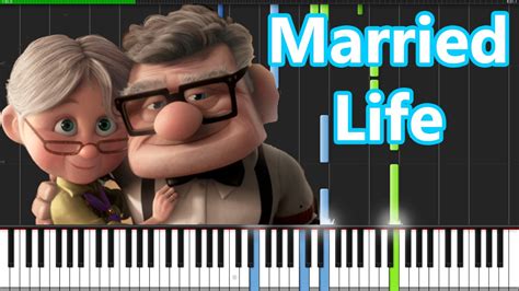 Married Life - Up [Piano Tutorial] (Synthesia) // PianoMavs - Piano ...