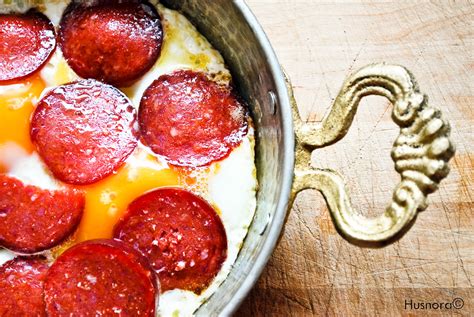 Turkish Breakfast Eggs and Sausage Recipe - Tasty Arbuz