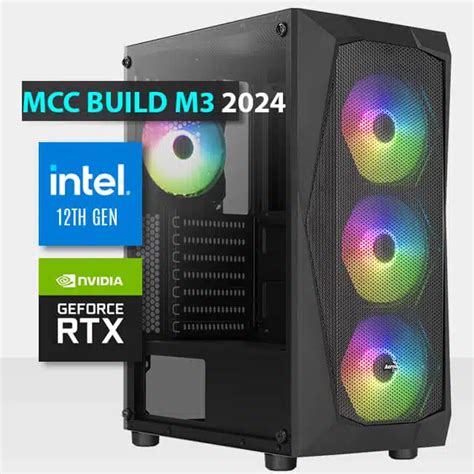 MCC M3-24 - Midas Gaming PC Build || Intel Core I5-12400F 6-Core - RTX ...