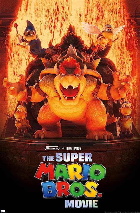 Amazon.de: Trends International The Super Mario Bros. Film – Bowser's ...