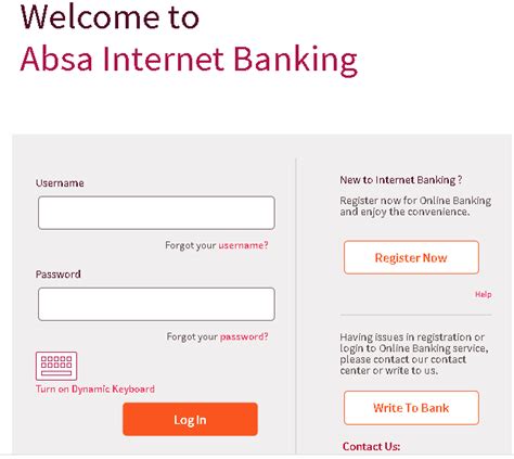 Absa Internet Banking Botswana 2023, Register & Login To Absa Online ...