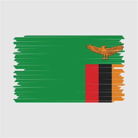 Zambia Flag Brush Vector 21916270 Vector Art at Vecteezy