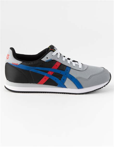 ASICS Tiger Runner Mens Shoes - BLK/BLUE | Tillys