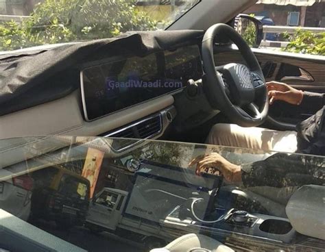 2021 Mahindra XUV500 Interior Revealed In Clear Spyshot