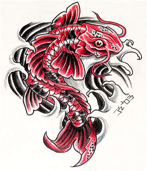 Japanese Koi Fish Tattoos - Type Tattoos