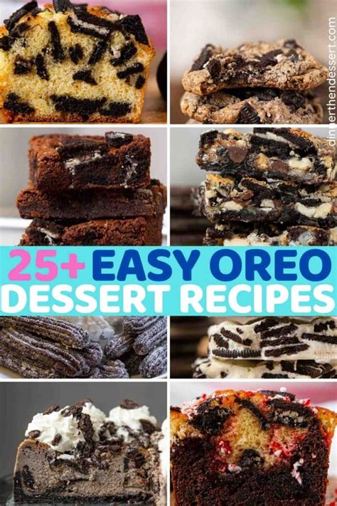 25+ Easy Oreo Dessert Recipes (+ A Secret Hack) - Dinner, then Dessert