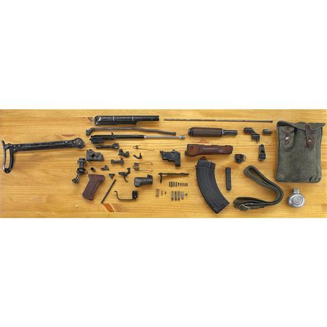 AK - 47 Parts Kit with Under - folding Stock - 177786, Replica Firearms ...