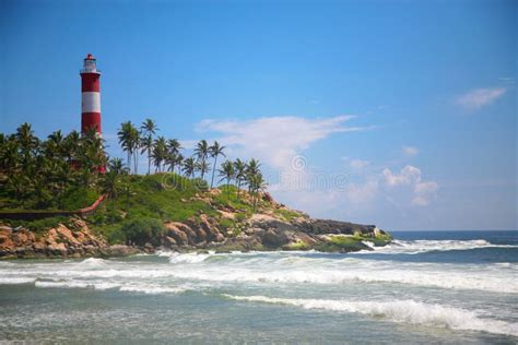 Kollam, Kerala, India: March 2, 2019 - Tangasseri Lighthouse And ...