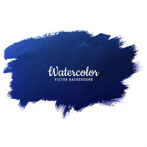 Watercolor blue splash design vector 261711 Vector Art at Vecteezy