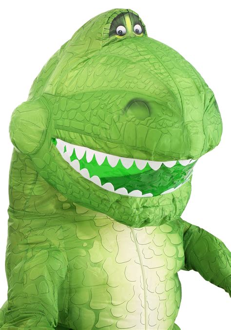 Toy Story Rex Inflatable Costume for Adults