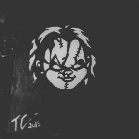 Chucky Painting with back acrylic - £30 | Painting, Historical figures ...