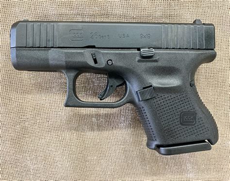 Glock Model 26 Gen5 9mm auto subcompact – Saddle Rock Armory