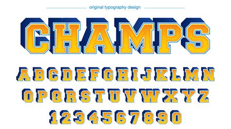 Varsity Font Vector Art, Icons, and Graphics for Free Download