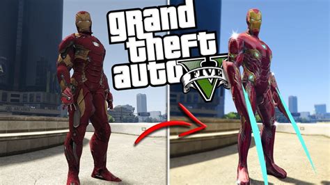 The NEW Iron Man MOD w/ NEW Powers & Abilities (GTA 5 PC Mods Gameplay ...