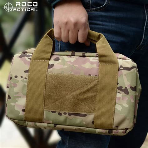 ROCOTACTICAL Tactical Single Pistol Case Military Pistol Hand Gun Bag ...