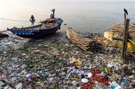 Ganges River Pollution | Photograph by Sutapa Roy | Stone art, Ganges ...