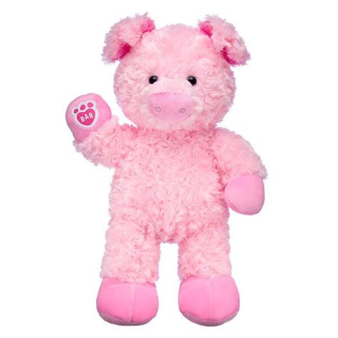 Pink Pig Stuffed Animal | Shop Now at Build-A-Bear® | Pink pig stuffed ...