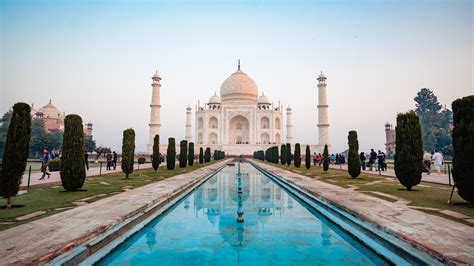 Taj Mahal Agra India 4K