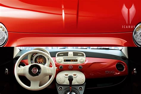 Fiat 500 Interior on Behance