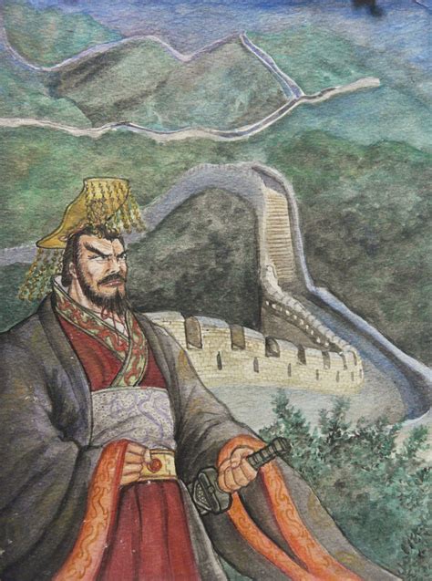 Emperor Qin and The Great Wall by VinceArt on DeviantArt