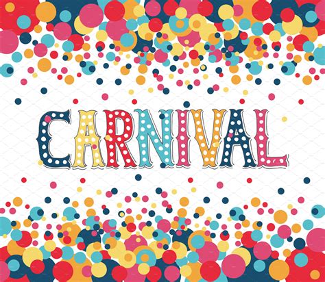 Carnival Poster Design Template | Poster Templates ~ Creative Market