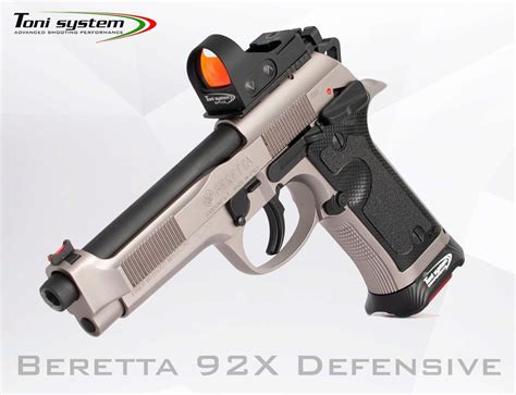 Beretta 92X Defensive accessories by Toni System