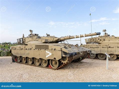 Merkava IV Israel Defence Forces Main Battle Tank Editorial Photo ...