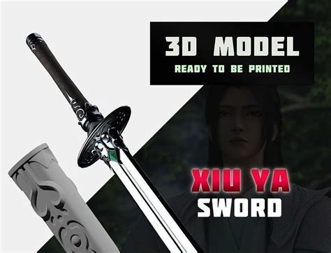 Xiu Ya sword of Shen Qingqiu 3D model from SVSSS 3D model 3D printable ...