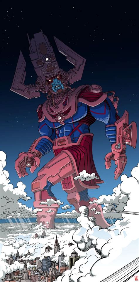 ArtStation - Almighty Galactus, Damien "2d" Henceval | Marvel comics ...