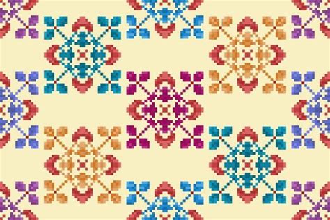 Ikat Vector Art, Icons, and Graphics for Free Download