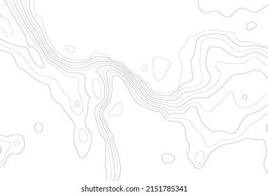 Arafura Arafuru Sea Topographic Map Contour Stock Vector (Royalty Free ...